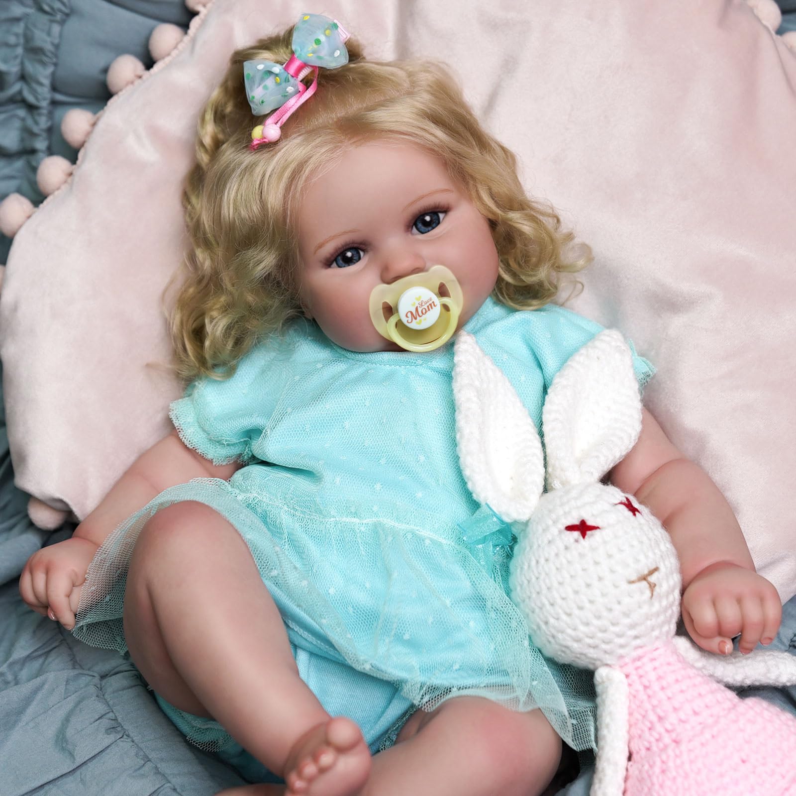 Venta Internacional - Muñeca Reborn Jizhi Realista De 50 Cm Con Kit De Alimentación