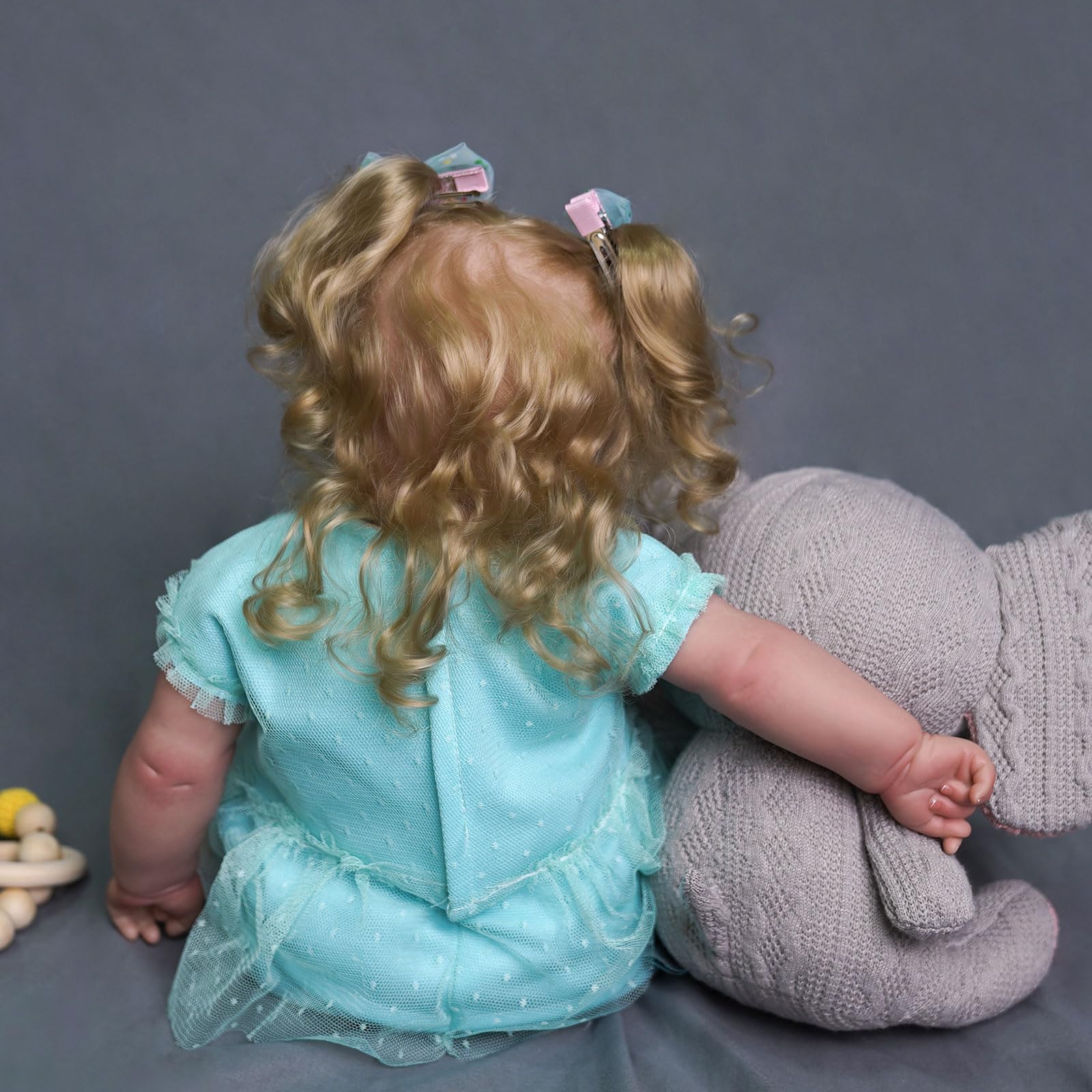 Foto 9 pulgar | Venta Internacional - Muñeca Reborn Jizhi Realista De 50 Cm Con Kit De Alimentación