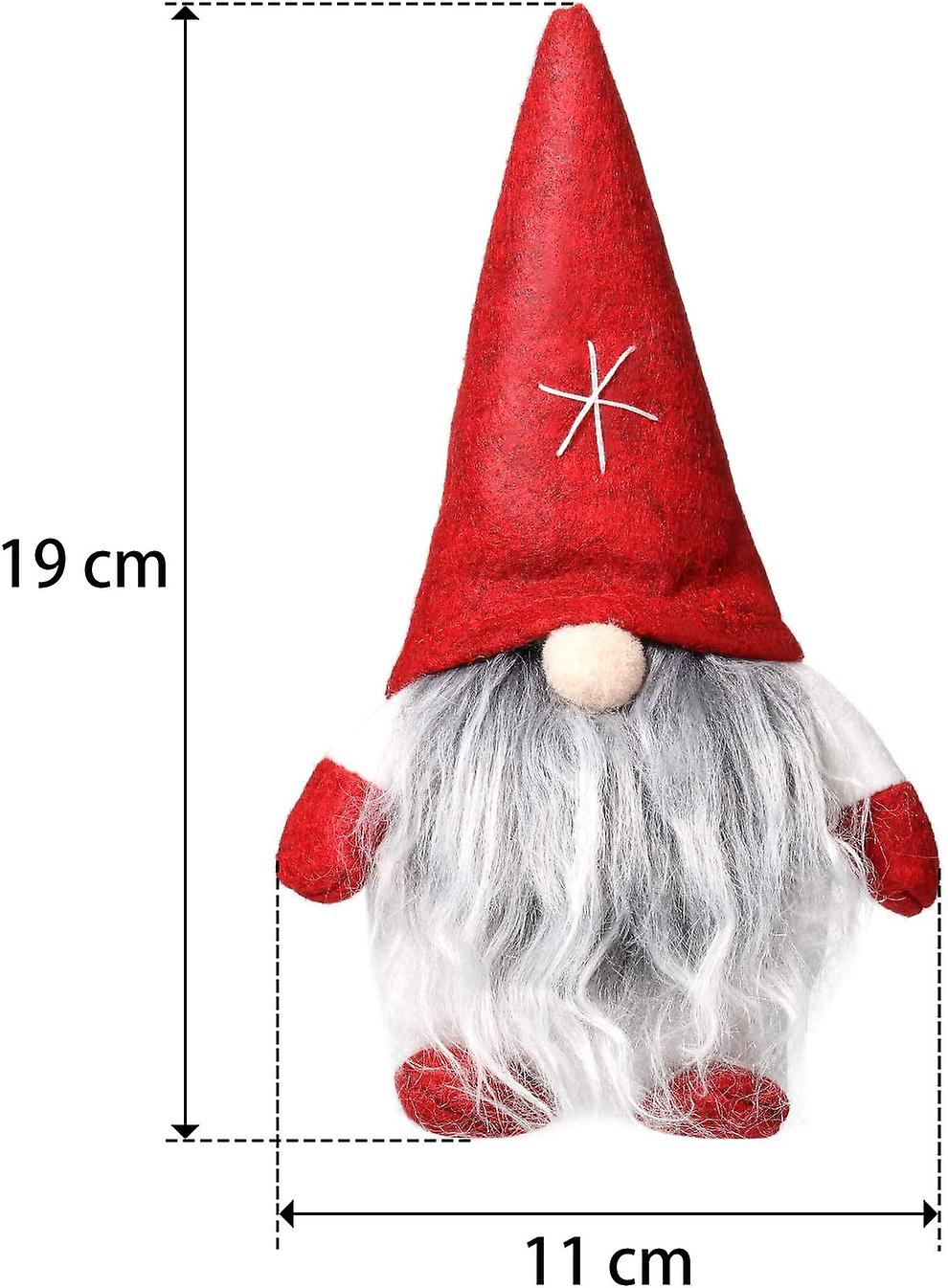 Foto 3 pulgar | Venta Internacional - Set De 3 Minipapá Noel Con Forma De Gnomo Navideño Hecho A Mano