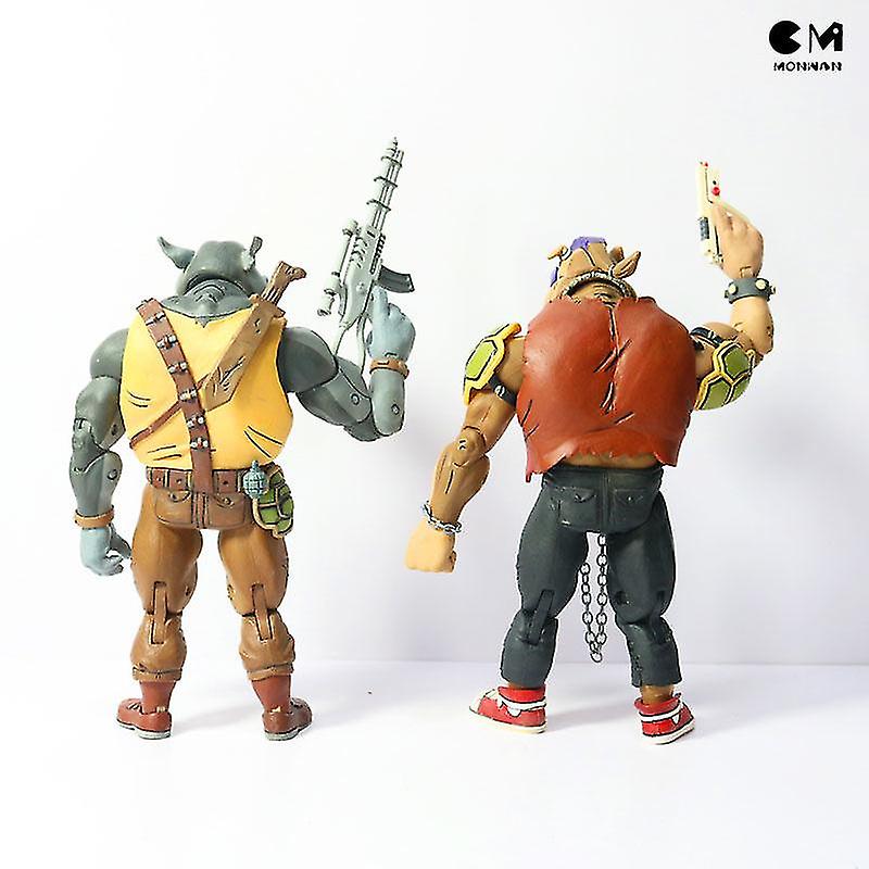 Foto 6 pulgar | Venta Internacional - Figura De Acción Neca Ninja De 18 Cm Con Asistencia De Pie Bull Head Vs Pi