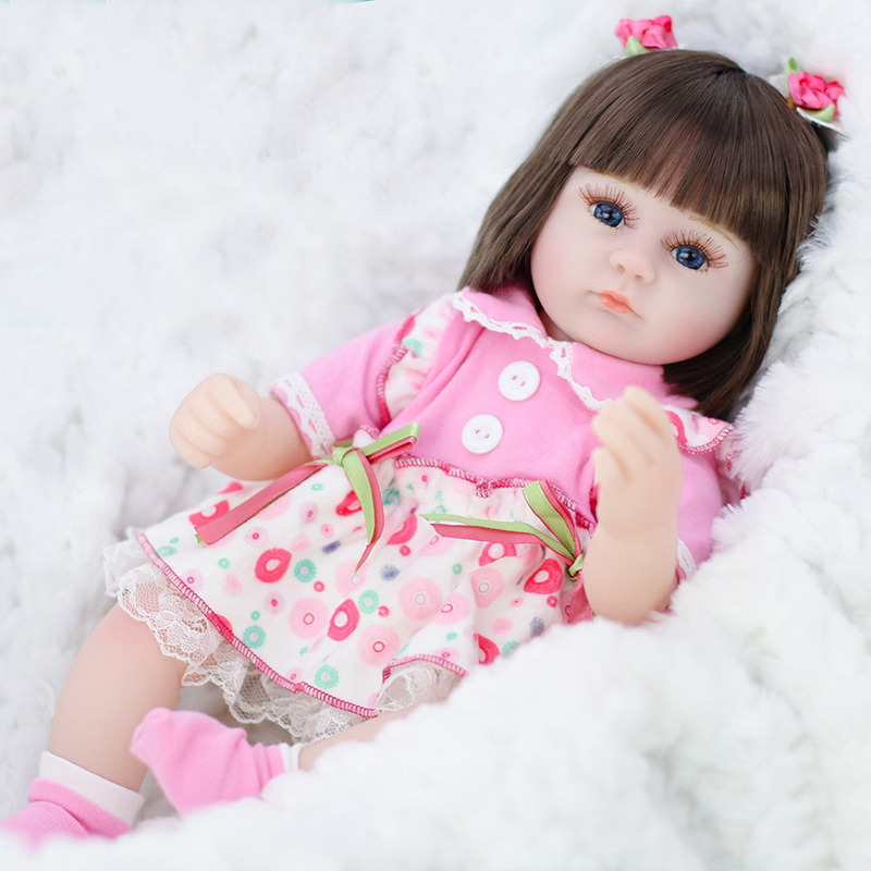 Foto 3 pulgar | Venta Internacional - Rebirth Doll Q Baby Baby 42 Cm Mengjiao Material 0.6 Kg
