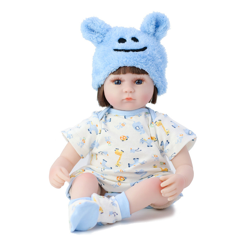 Foto 5 pulgar | Venta Internacional - Rebirth Doll Q Baby Baby 42 Cm Mengjiao Material 0.6 Kg