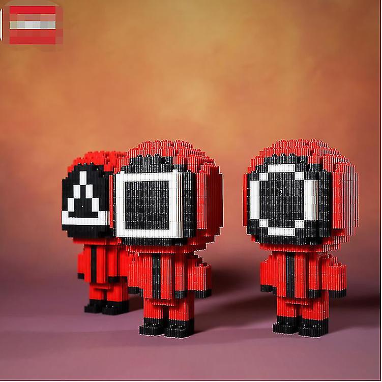 Foto 3 | Venta Internacional - Maquetas Ensambladas Con Juguetes De La Serie Squid Game
