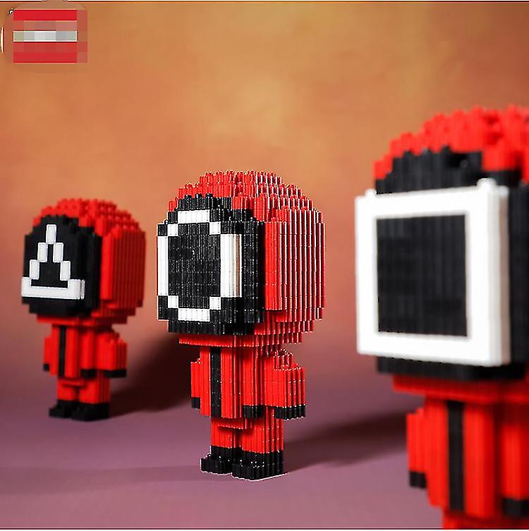 Foto 5 pulgar | Venta Internacional - Maquetas Ensambladas Con Juguetes De La Serie Squid Game