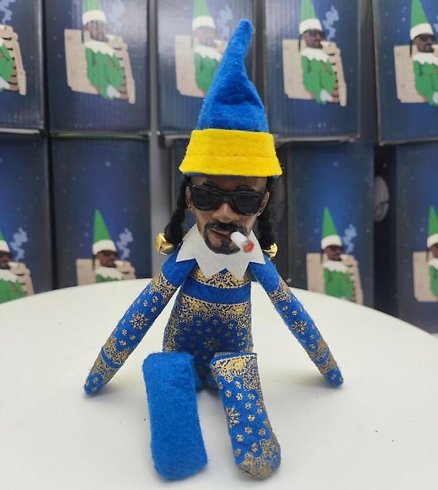 Venta Internacional - Muñeco Elfo Navideño Snoop On A Poop, 25 Cm, Resina No Tejida