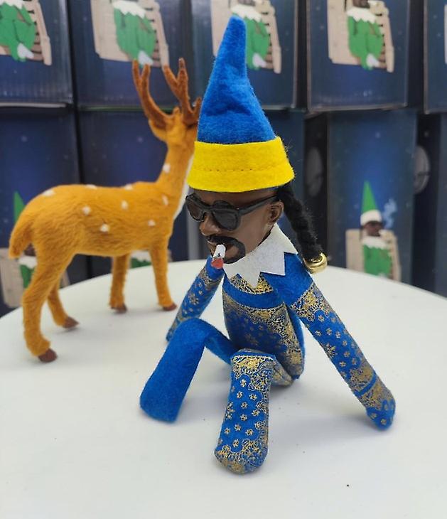 Foto 3 pulgar | Venta Internacional - Muñeco Elfo Navideño Snoop On A Poop, 25 Cm, Resina No Tejida