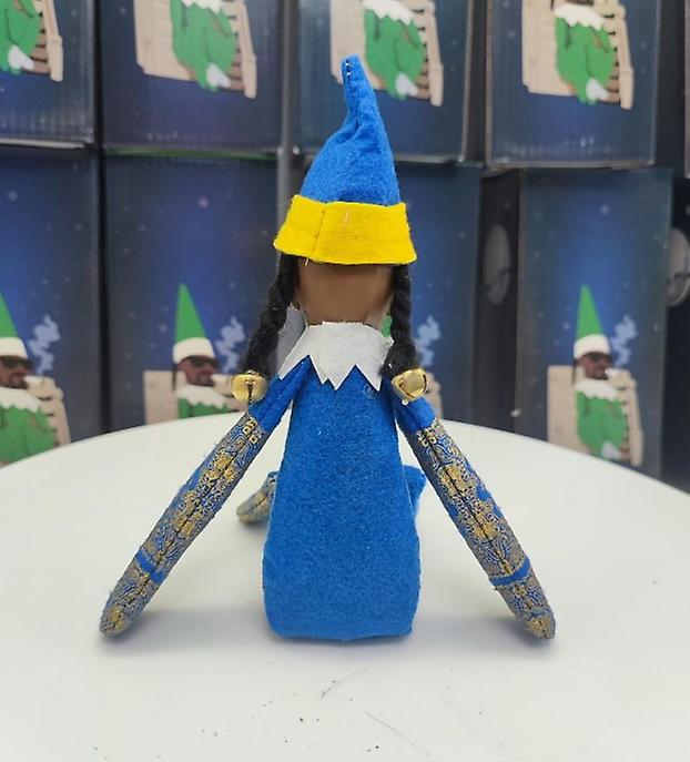 Foto 5 pulgar | Venta Internacional - Muñeco Elfo Navideño Snoop On A Poop, 25 Cm, Resina No Tejida