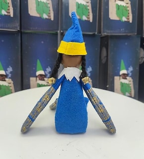 Foto 4 | Venta Internacional - Muñeco Elfo Navideño Snoop On A Poop, 25 Cm, Resina No Tejida