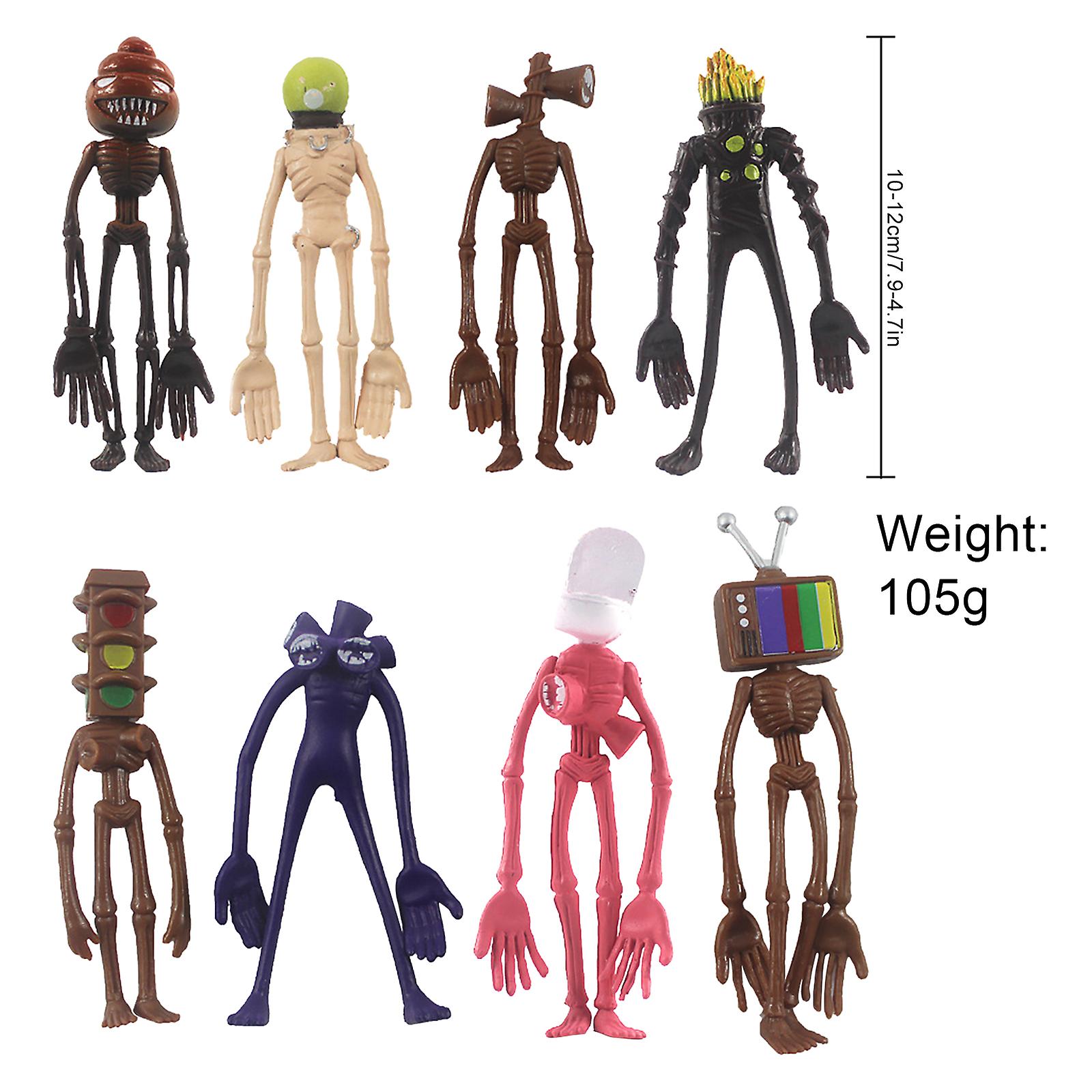 Foto 4 pulgar | Venta Internacional - Juego De Muñecos Action Figures Siren Toys, Modelo Pvc, 8, 10 A 12 Cm