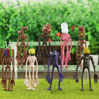 Foto 4 | Venta Internacional - Juego De Muñecos Action Figures Siren Toys, Modelo Pvc, 8, 10 A 12 Cm