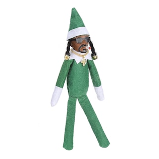Foto 5 | Venta Internacional - Adorno Navideño Con Forma De Elfo Para Muñeco Snoop On A Stoop, 30 Cm, Color Verde