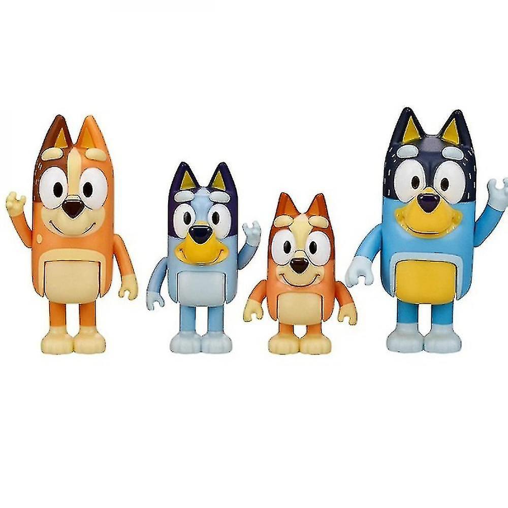 Foto 2 pulgar | Venta Internacional - Doll Toys Bluey Bingo Family, Material Abs De Alta Calidad, 5-9 Cm