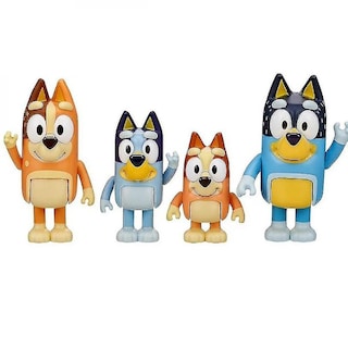 Foto 1 | Venta Internacional - Doll Toys Bluey Bingo Family, Material Abs De Alta Calidad, 5-9 Cm