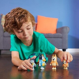 Foto 3 | Venta Internacional - Doll Toys Bluey Bingo Family, Material Abs De Alta Calidad, 5-9 Cm