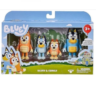 Foto 4 | Venta Internacional - Doll Toys Bluey Bingo Family, Material Abs De Alta Calidad, 5-9 Cm