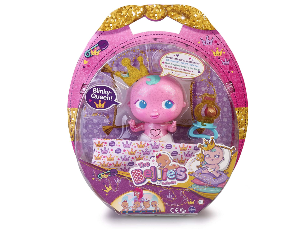 Foto 5 | Muñeca Bellies Blinky Queen con Anillo de Purpurina y Sorpresa Divertida