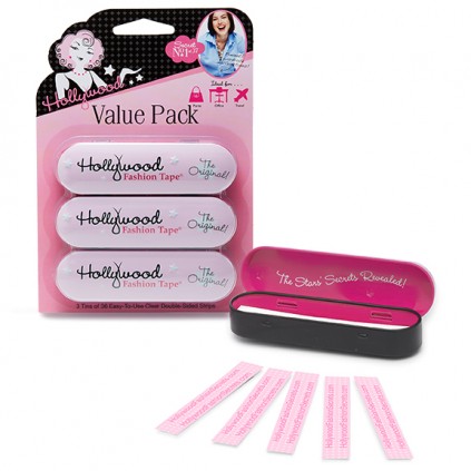 Cinta Adhesiva Hollywood Fashion Secrets, Paquete De 3 - Venta Internacional.