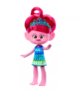 Foto 2 | Trolls Muñeca Poppy Clásica Rosa