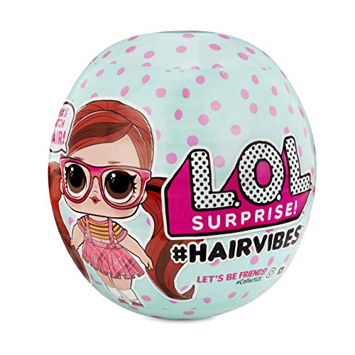 Doll L.o.l. ¡sorpresa! Hairvibes Con 15 Sorpresas Y Mezcla - Venta Internacional.