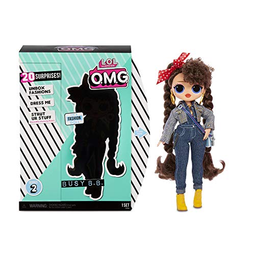 Muñeca De Moda L.o.l. ¡sorpresa! O.m.g. Busy B.b. Con 20 Surpris - Venta Internacional.