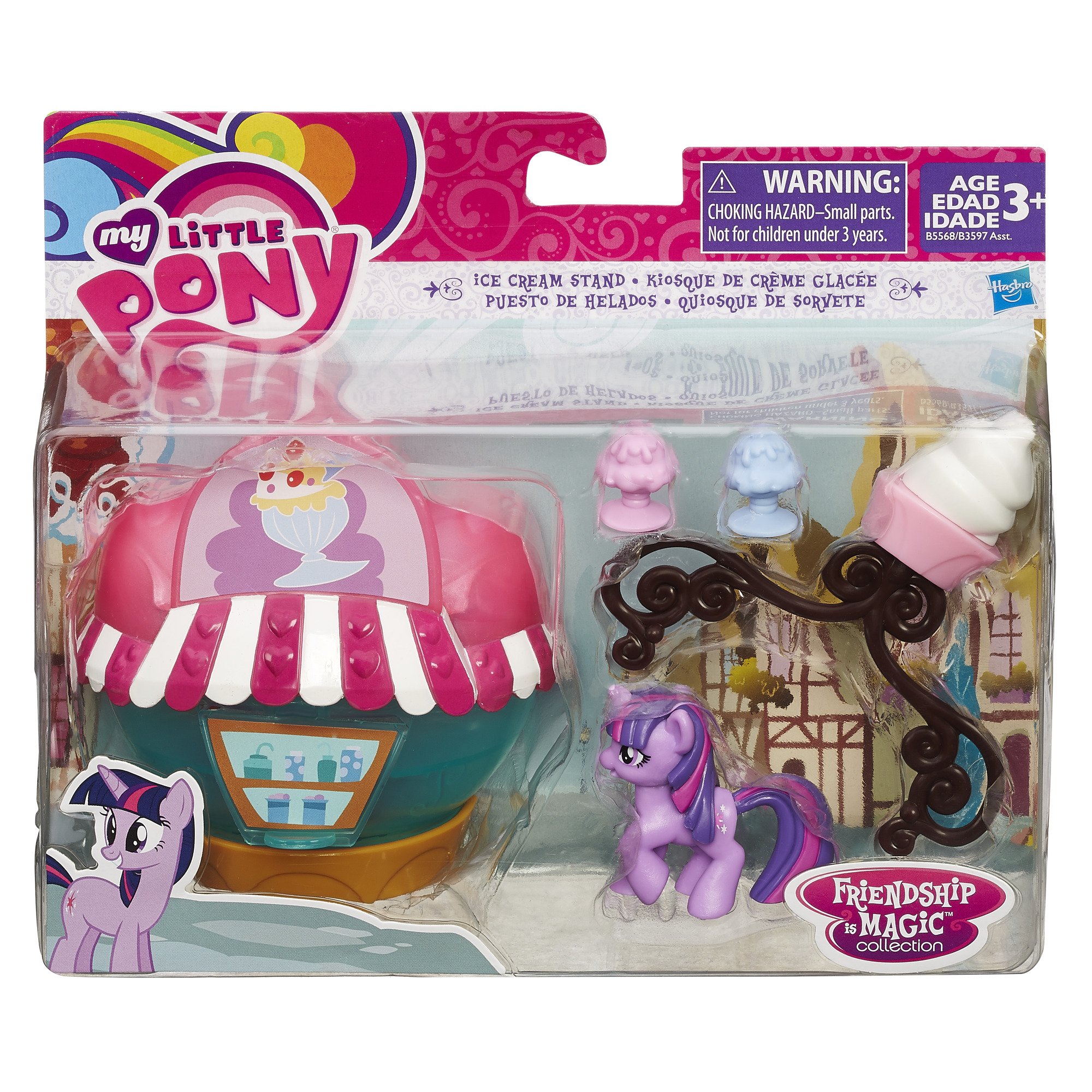 Foto 3 pulgar | Barra De Helado Doll Hasbro My Little Pony Film Con Cabello Y Vestido - Venta Internacional.
