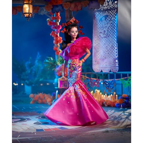 Foto 4 pulgar | Muñeca Barbie Día de Muertos 2023-Venta Internacional