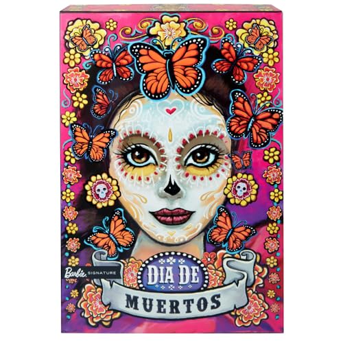 Foto 7 pulgar | Muñeca Barbie Día de Muertos 2023-Venta Internacional