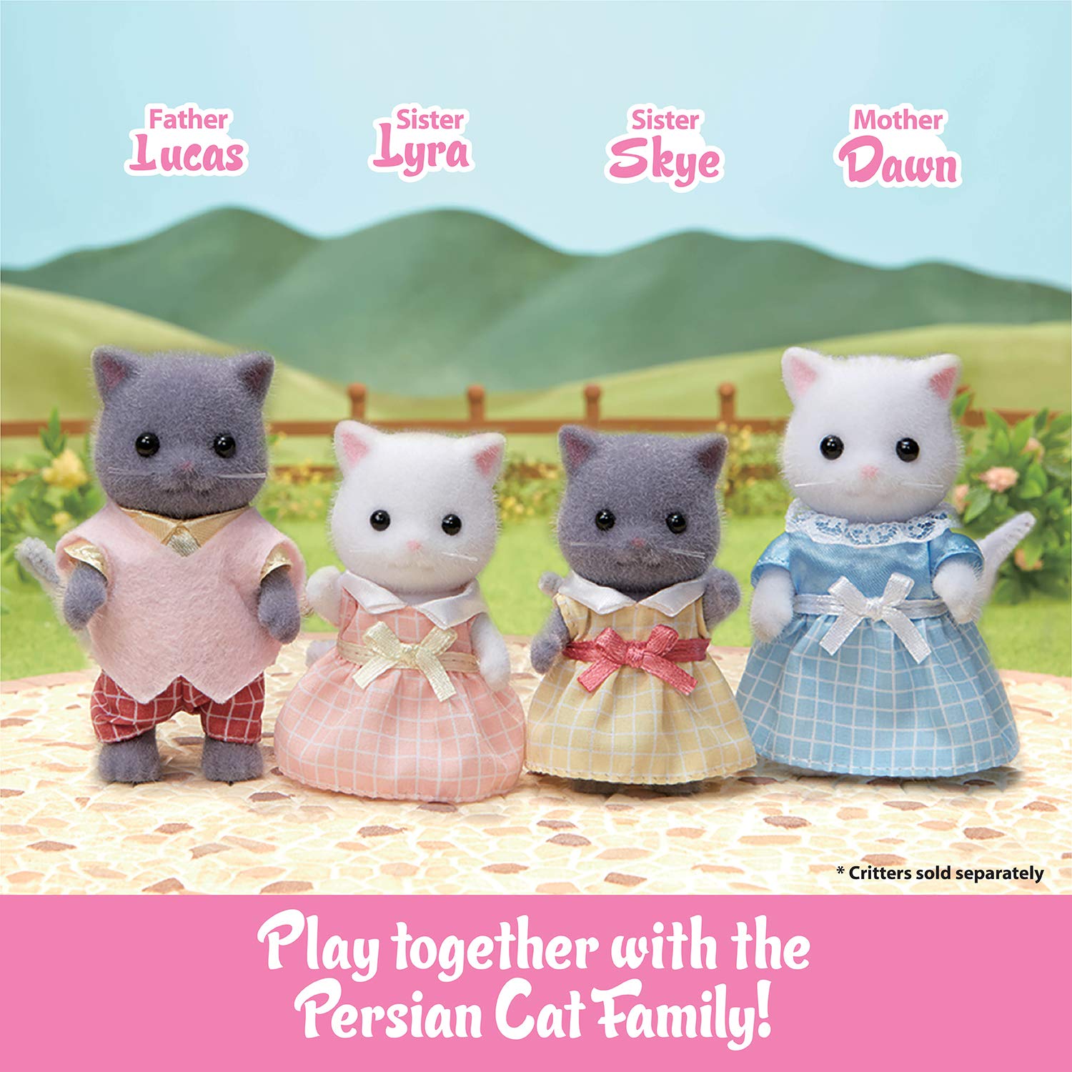 Foto 6 | Figuras Coleccionables Para Casas De Muñecas Calico Critters, Gato Persa - Venta Internacional.