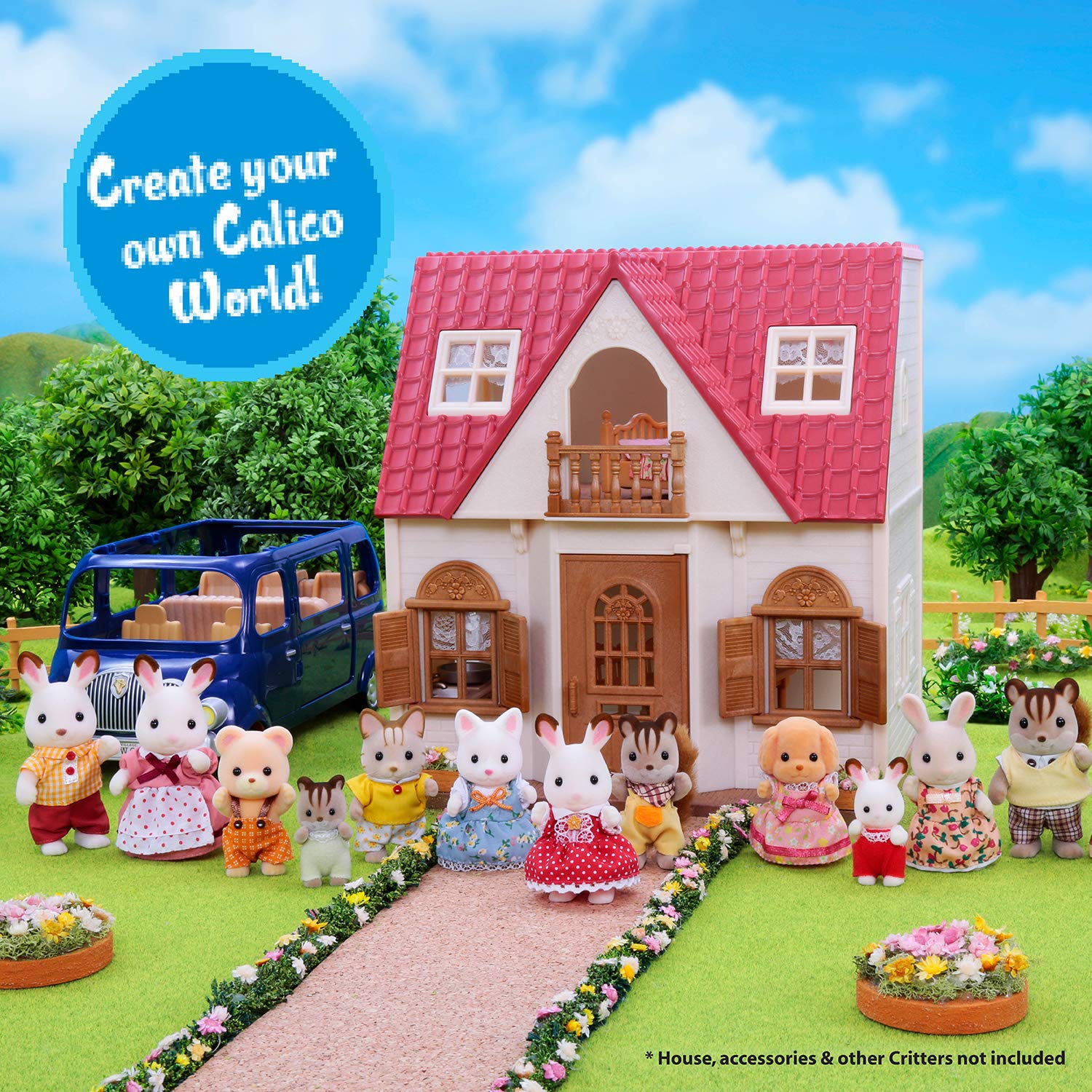 Foto 8 pulgar | Figuras Coleccionables Para Casas De Muñecas Calico Critters, Gato Persa - Venta Internacional.