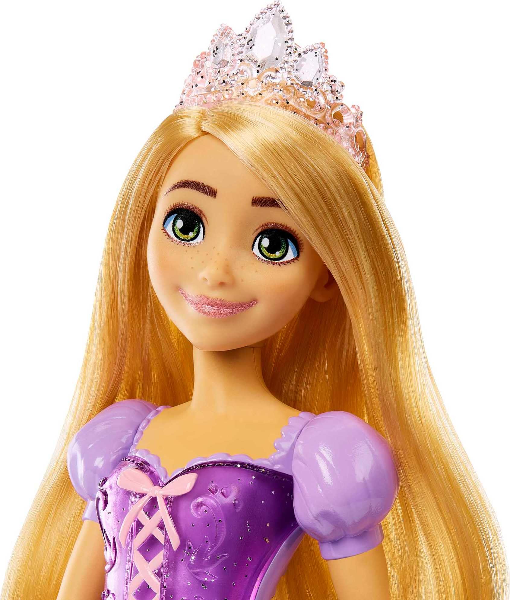 Foto 4 pulgar | Muñeca De Moda Mattel Disney Princess Rapunzel Con Tiara - Venta Internacional.