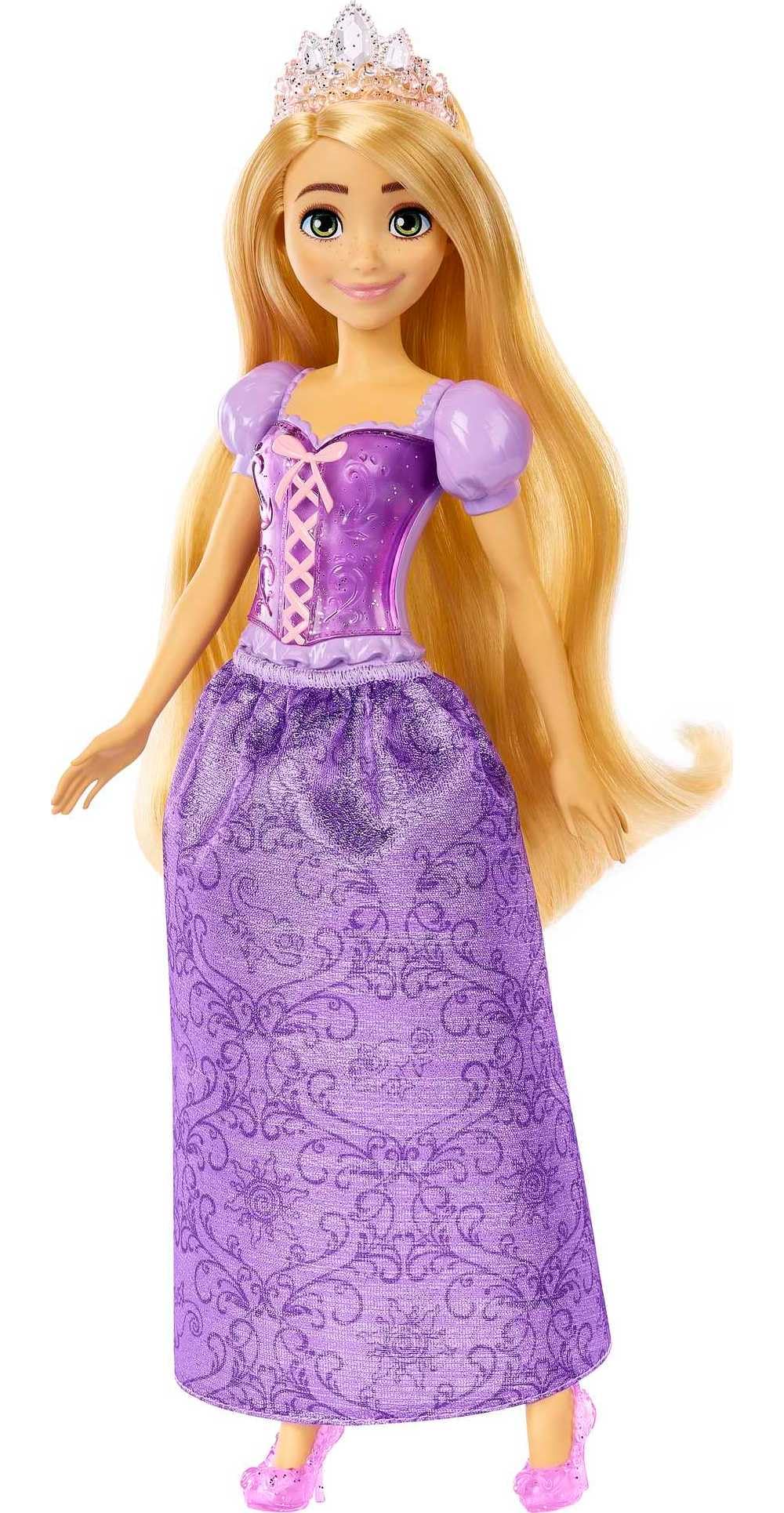 Foto 7 pulgar | Muñeca De Moda Mattel Disney Princess Rapunzel Con Tiara - Venta Internacional.