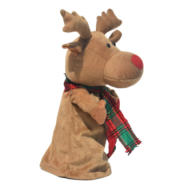 Foto 3 pulgar | Muñeco De Ciervo Giratorio Navideño - Venta Internacional.