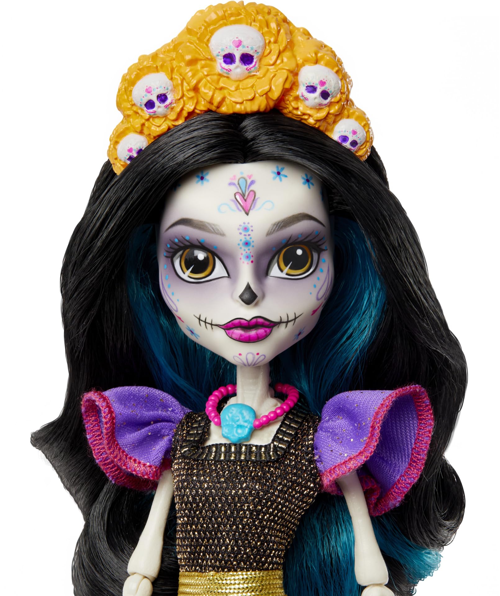 Foto 3 pulgar | Doll Monster High Skelita Calaveras Día De Muertos Con Empaque - Venta Internacional.