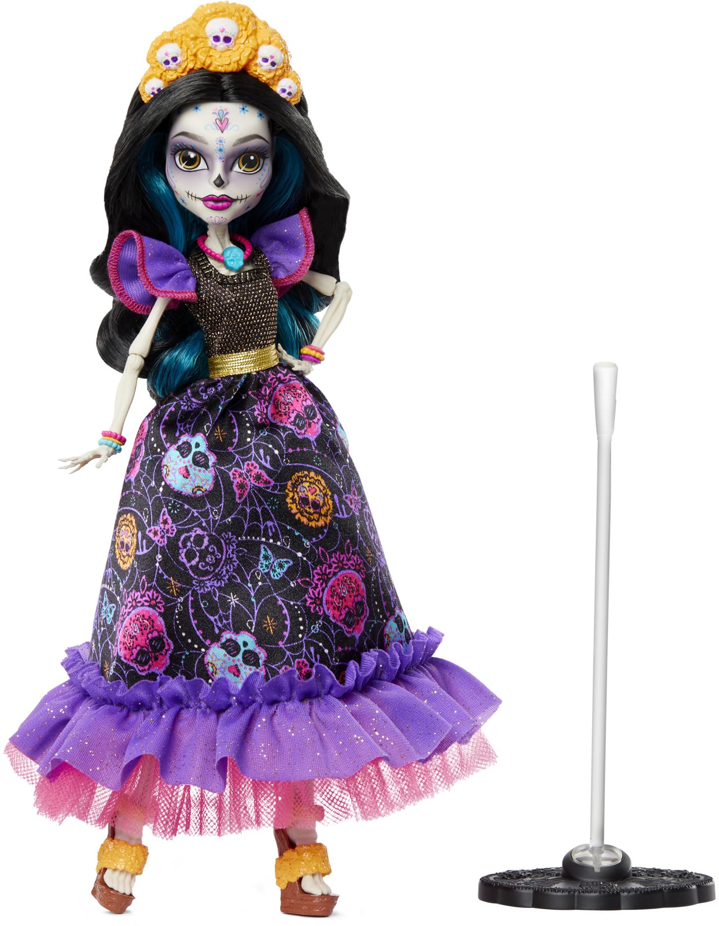Foto 6 pulgar | Doll Monster High Skelita Calaveras Día De Muertos Con Empaque - Venta Internacional.