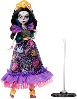 Foto 5 | Doll Monster High Skelita Calaveras Día De Muertos Con Empaque - Venta Internacional.