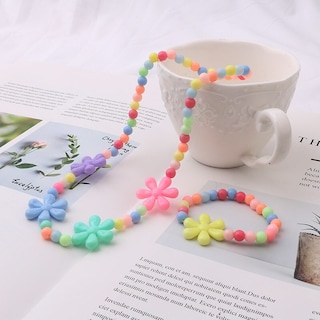 Foto 1 | Set De Collar Y Pulsera Para Niños Princess Beads - Venta Internacional.