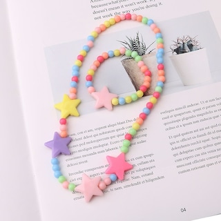 Foto 5 | Set De Collar Y Pulsera Para Niños Princess Beads - Venta Internacional.