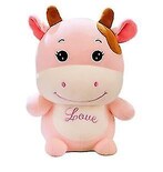 Muñeca De Juguete Con Dibujos Animados De Vaca, 25 Cm, Regalo De San Valentín - Venta Internacional.