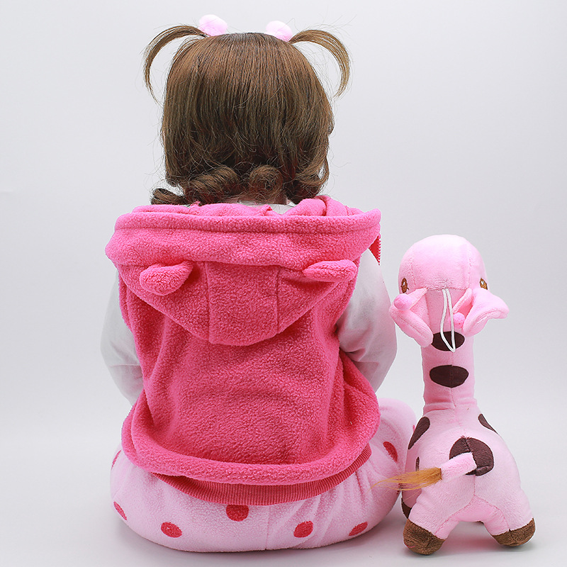 Foto 3 pulgar | Muñeca Reborn, Bonita, 46 Cm, Con Ropa, Biberón Y Chupete - Venta Internacional.