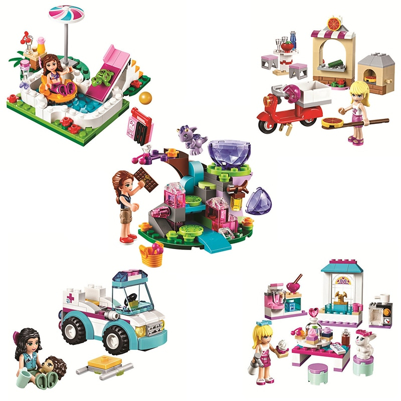 Foto 3 pulgar | Building Blocks Ynynoo New Friends Princess Series Girls - Venta Internacional.