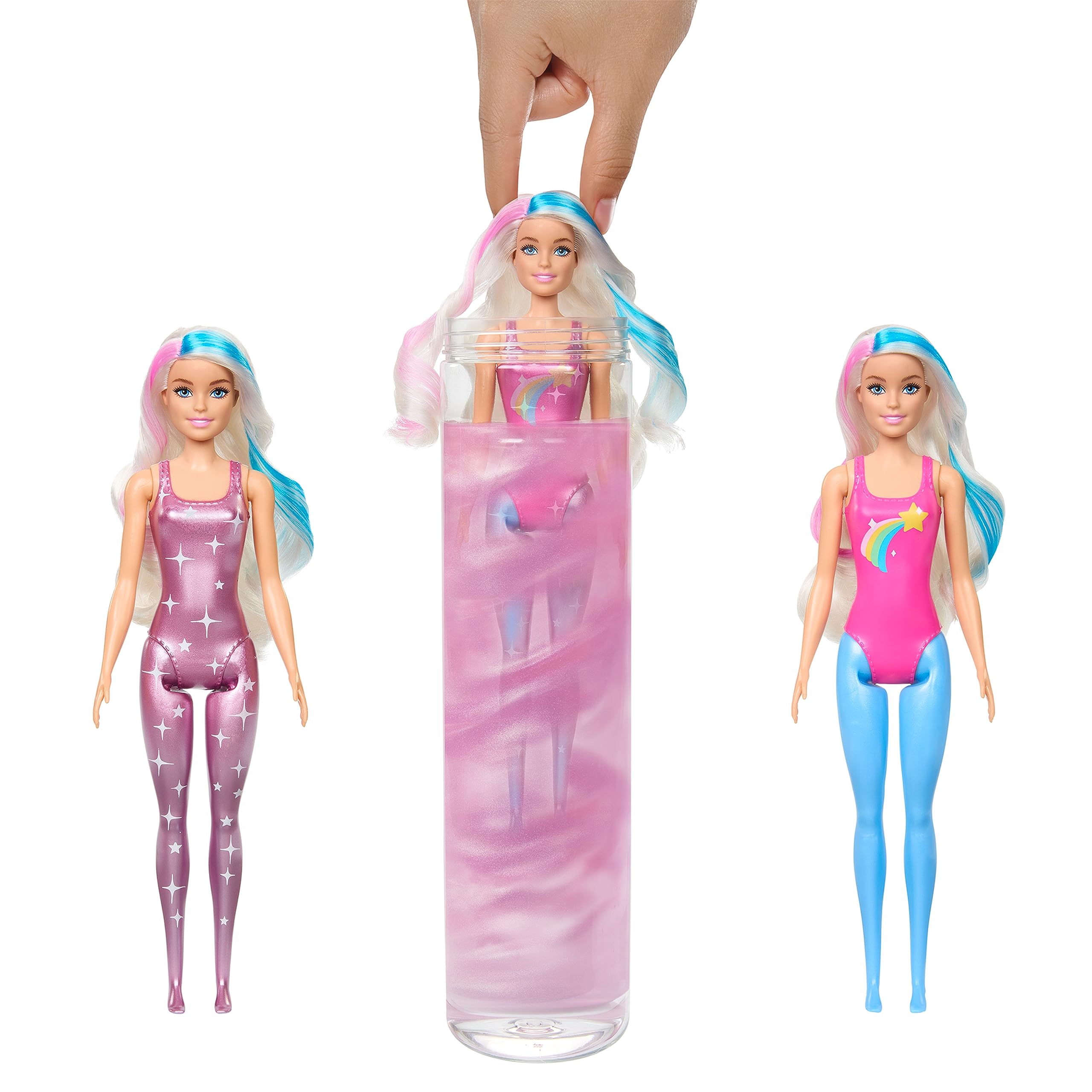 Foto 6 pulgar | Muñeca Barbie Color Reveal Rainbow Galaxy Celestial Sparkle - Venta Internacional.