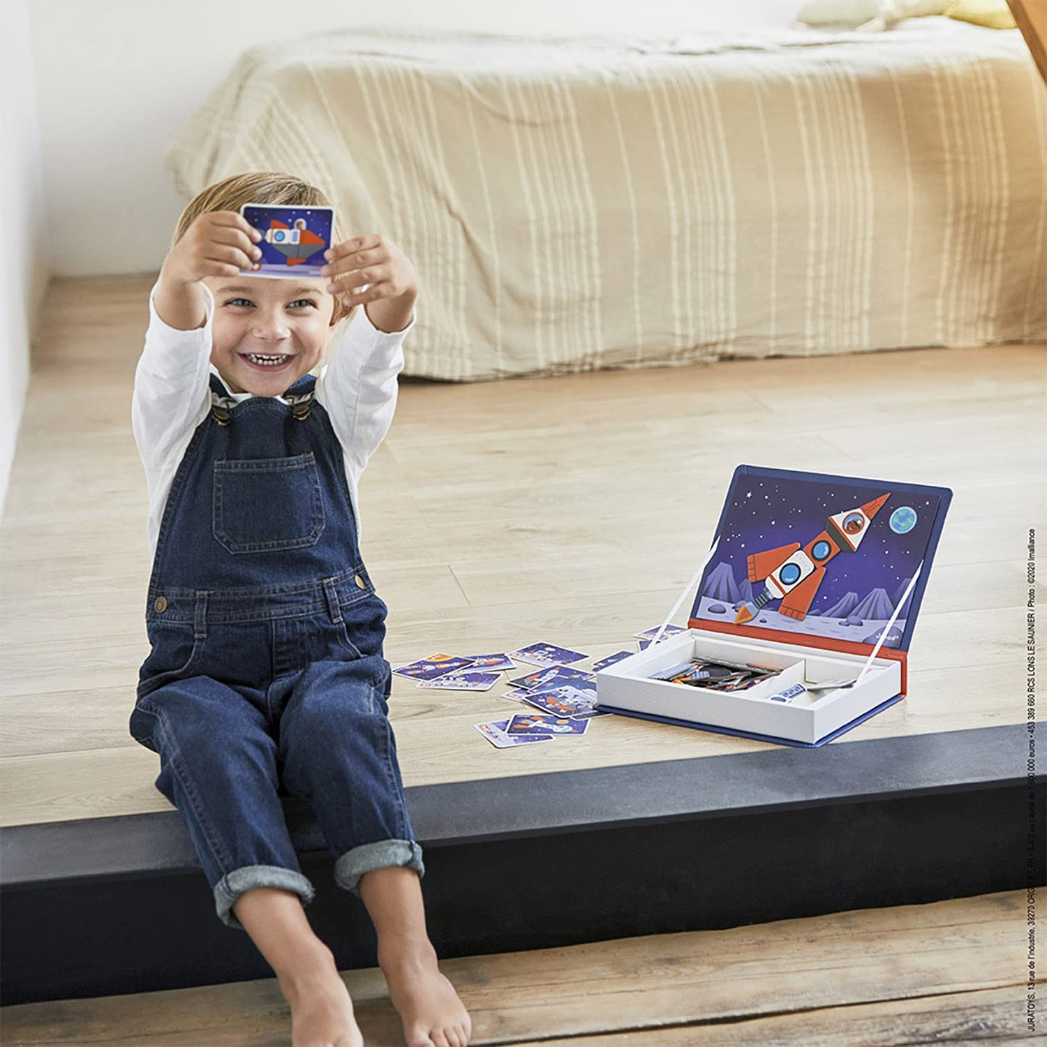 Foto 4 | Juego Magnetic Space Mix And Match Janod Magnetibook 41 Piezas - Venta Internacional.