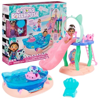 Foto 1 | Playset Gabby's Dollhouse Pur-rific Pool Con Gabby Y Mercat - Venta Internacional.