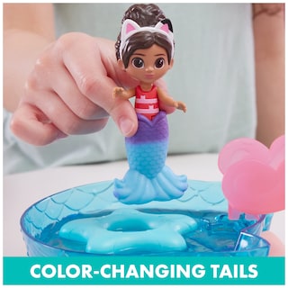 Foto 4 | Playset Gabby's Dollhouse Pur-rific Pool Con Gabby Y Mercat - Venta Internacional.