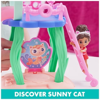 Foto 6 | Playset Gabby's Dollhouse Pur-rific Pool Con Gabby Y Mercat - Venta Internacional.