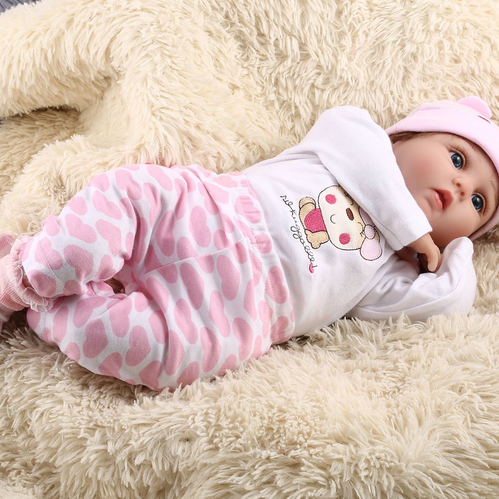 Foto 6 pulgar | Reborn Baby Doll Kids, Juego De 6 Piezas, Vinilo, 55 Cm, Diseño Realista - Venta Internacional.
