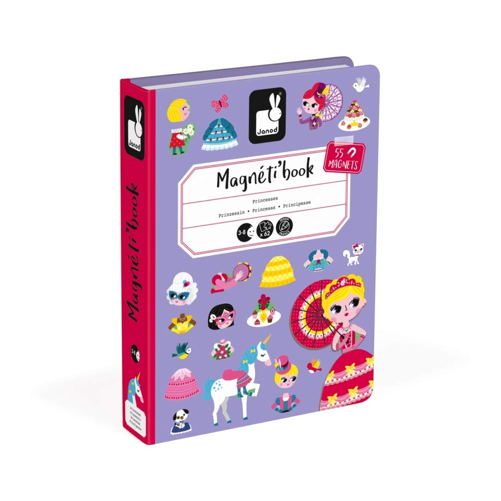 Foto 4 pulgar | Juego De Disfraces Magnetic Princess Disfraces Janod, 63 Unidades, 3 O Más - Venta Internacional.