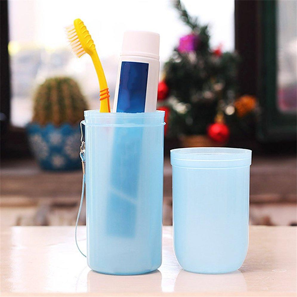 Taza De Viaje Portátil Con Soporte Para Cepillos De Dientes - Venta Internacional.