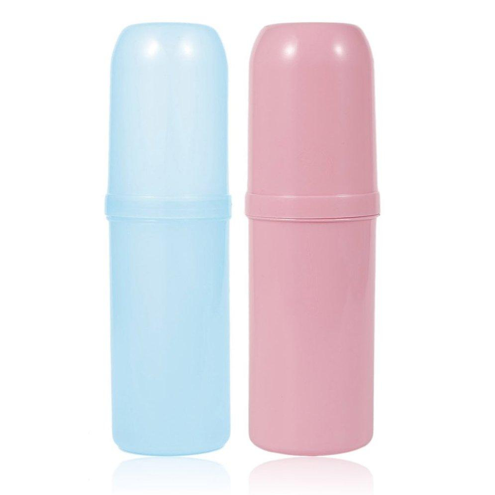 Foto 3 pulgar | Taza De Viaje Portátil Con Soporte Para Cepillos De Dientes - Venta Internacional.