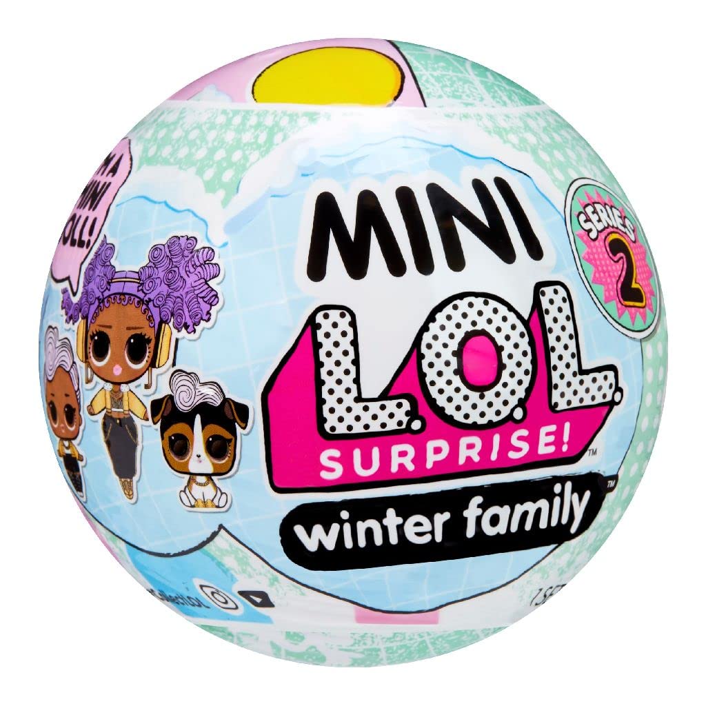 Foto 6 | ¡sorpresa De Toy L.o.l.! Mini Winter Family Con Muñeca, Hermana Pequeña Y Mascota - Venta Internacional.